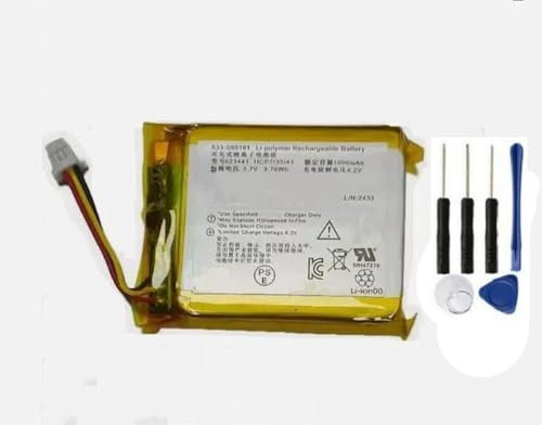 Bestome Ersatz Akku Kompatibel mit 533-000169 533-000191 Astro A50 2019 Gaming Headset 3.7V,1500mAh