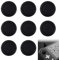 8 Pcs Switch Thumb Grips Replacement Joycon Grip Covers Switch Joystick Caps Thumb Grips for Nintendo Switch Compatible with Switch Lite Oled Joy-Con Controller (Black)