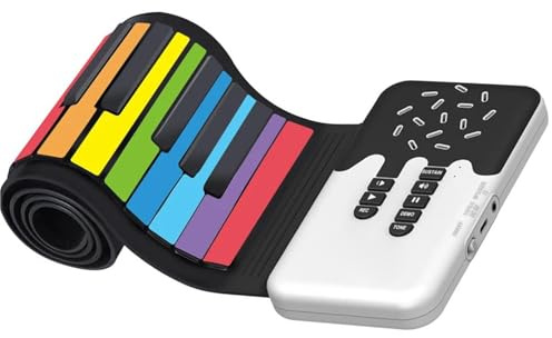 Tastiera Digitale Per Principianti Tastiera Digitale A 49 Tasti Modello Tamburo Interno Funzione Pianoforte Elettronico A Mano Ingresso USB Uscita MIDI Silicone Morbido