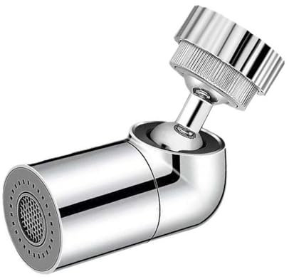 Aireador de grifo de fregadero de cocina giratorio de 720 grados, extensor de grifo flexible