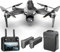 Teeggi KF104 MAX2 Drohne mit Kamera 4K für Erwachsene, 6km Kontrollabstand, Fernsteuerung mit Bildschirm, 3-Achsen Gimbal, 360° Hindernis Vermeidung, Professioneller RC Quadcopter Dronhen, 2 Batterien