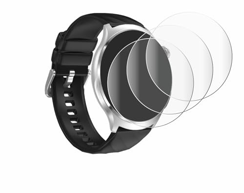 Savvies 4 Stück Full-Screen Schutzfolie für Knauermann Pro 4 2026 Full-Cover Displayschutz-Folie mit Installationshilfe [3D Curved, Transparent]
