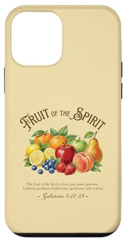 Fruit of the Spirit Galatians 5:22-23 Bible Verse Case for iPhone 12 mini