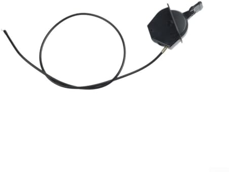 RANRAO Lawn Mower Throttle Cable 131cm Conduit Length Precise Control Wire for Tractor Engine Zone Control Repair Kit Accessory