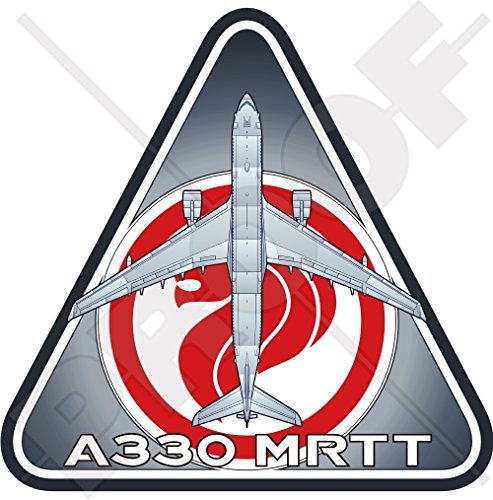 Airbus A330 MRTT Singapur AirForce Tanker-Transport RSAF Singapur Flugzeug Vinyl-Aufkleber 95 mm