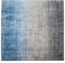 Beliani Teppich Viskose Gradient grau-blau 200x200 cm Modernes Design Ercis