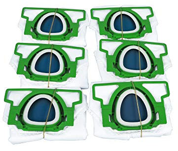 12 Staubsaugerbeutel passend für Vorwerk Kobold 200, VK 200 - Top Filterleistung - Top Qualität