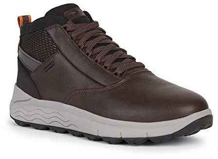 Geox U Spherica 4x4 B Abx, Scarpe da ginnastica Uomo, Marrone Coffee, 40 EU Stretta