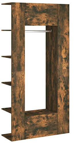 vidaXL Flurschränke 2 STK. Räuchereiche Holzwerkstoff