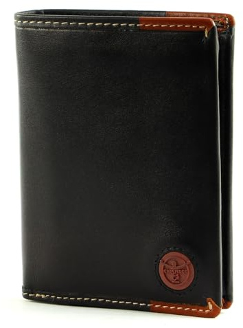 Chiemsee Leder Geldbörse Leather Wallet Black schwarz