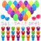 KIKVTER Ostereier Stempel Set, 24 Stück Stempel Ostereier, Spielzeug für Ostereier Jagd Spiel, Stempel Kinder, Thema Party, Osternkorb Stuffers Füllstoffe, Ostern Geschenke, Handwerk, Klassenzimmer
