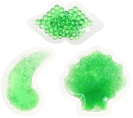 BELLIFFY 3stücke Kühlpacks Für Gesicht Auge Und Lippenmaske Gefüllt Mit Gel Für Therapie Und Pflege