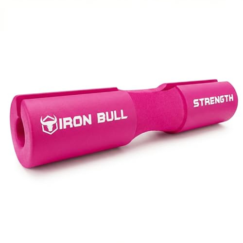 Iron Bull Strength Fortgeschrittenes Kniebeugen-Polster [Barbell Pad] – Hantelstangen-Unterstützung für Kniebeugen – Schutzpolster für Nacken & Schulter