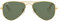 Ray-Ban Unisex Kinder 0rj9506s 223/71 52 Brillengestelle, Gold (Gold/Green), Einheitsgröße EU
