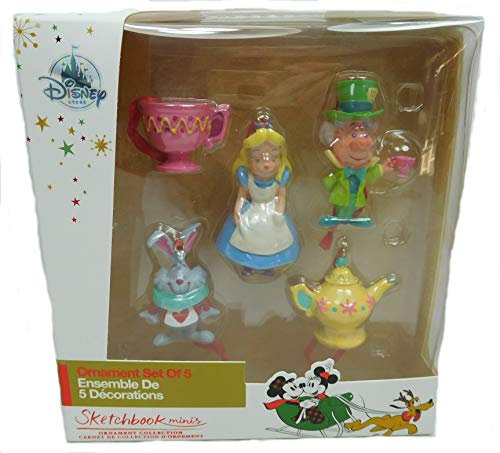Disney Alice im Wunderland Christmas Tree Decoration Set - Ornament - Christmas