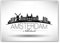 Amsterdam City Skyline Design Classic Kühlschrankmagnet