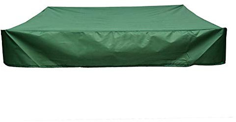 Dyda6 Staubdichte Sandkasten-Abdeckung mit Kordelzug Oxford Tuch Wasserdicht Mehrzweck-Sandkasten-Abdeckung Outdoor Garten Staubabdeckung (200 x 200 cm)