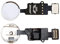 Johncase Home Button Main Key Flex Ribbon Cable Assembly Replacement Part Compatible for iPhone 7/7 Plus and 8/8 Plus All Carriers (Silver)