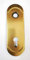 Mostrina CILINDRO EUROPEO colore bronzo-placca per porta blindata-borchia ATRA-DIERRE(mm.h.182x62).Bocchetta Compatibile con altre marche di serrature