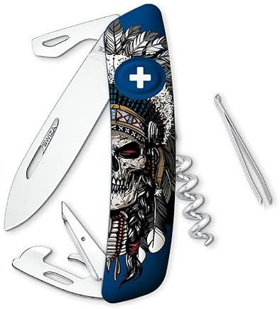SWIZA Couteau D03, Indian Skull 11 Fonctions