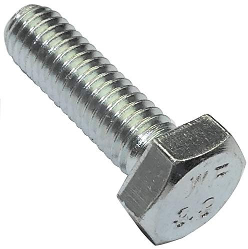 AERZETIX - Juego de 100 Pernos M6x20 - Cabeza Hexagonal - Ø6x20mm - DIN 933 - Clase 8.8 - Acero galvanizado - Bricolaje - Herramienta de montaje/Ferretería - C47303
