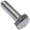 AERZETIX - C47303 - Lot de 100 Boulons M6x20 à tête Hexagonale Classe 8.8 DIN 933 - en Acier Zingué - filetage métrique à pas standard