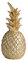 Surkay Deko Ananas Gold, Harz Ananas Modell Ornament,Moderne Handwerk Dekoration Wohnzimmer Weinschrank Schlafzimmer Zimmer Dekorationen Büro Dekoration