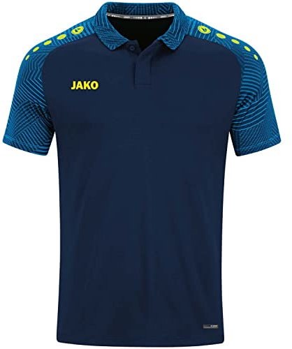 JAKO Herren Poloshirt Performance, Marine/Jako-Blau, XXL