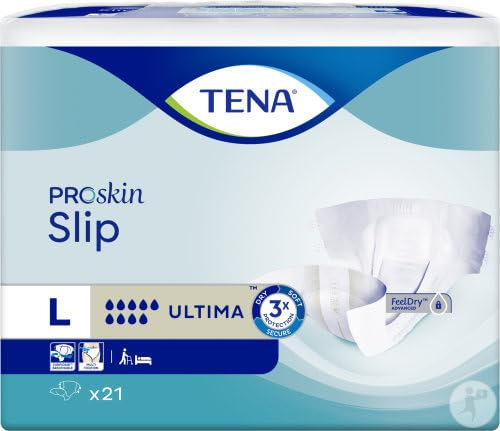 Tena Ultima Slip Large - 3 Pack mit 21 Pads