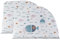 Jané Parasol para Coche, Protege de Insectos, Protege del Sol, 2 Unidades por Pack, Talla L, Azul