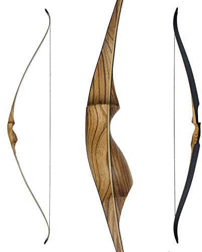 DRAKE ARCHERY Elite Streak - 62 Zoll - 20-50 lbs - One Piece Recurvebogen (45 lbs, Linkshand)