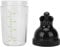 Shaker à vinaigrette, 200 Ml Shaker pour sauce salade, Récipient à Vinaigrette Avec Couvercle, Bouteille à épices de Cuisine, Distributeur de vinaigrette avec bec verseur (Noir)