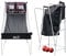 HLC Foldable Electronic Basketball Arcade Set With 8 Modes, Voice Prompt, Double Hoops and Scorer - Indoor Outdoor Hoop for Kids