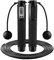 Senshuomy Skipping Rope with Counter,Digital Speed Jump Rope,LCD Display, 3 Display Modes,For Kids Adults Fitness, Adjustable Rope, Weighted & Non-slip Handle for Fitness(Black)