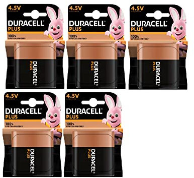5X Duracell Plus MN 1203 3LR12 4,5V (5 Blister Da 1 Batteria) 5 pile