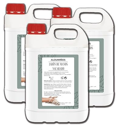 Jabón de Manos Líquido - Aloe Vera/Urea/Glicerina - Fragancia Termal - 3 x 5 L