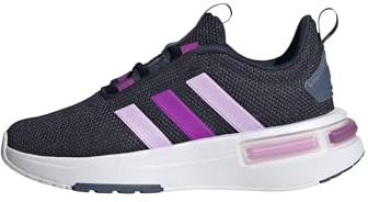 adidas Racer TR23 Shoes Kids, Unisex-Kinder Sneaker, Legend Ink/Bliss Lilac/Flash PINK S15,