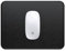 Satechi Tapis de Souris 25 x 19 cm, Mousepad pour Bureau et Maison, Élégant et Ergonomique, Réversible et Résistant aux Rayures, Matériau Premium (PU) – Mouse Pad Noir