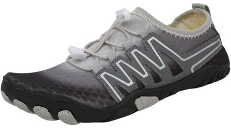 Uomini e Donne Coppie Nuoto Scarpe Da Guadare Suola Morbida Dual Purpose Nuoto E Walking Scarpe Da Uomo 997h Sneaker, Grigio scuro, 40 2/3 EU