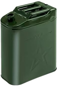 XFYESL Réservoir de Carburant Portable Réservoir de Carburant en Fer à Plaque laminée à Froid, Tambour d'huile antirouille Bidon de Carburant(10L)