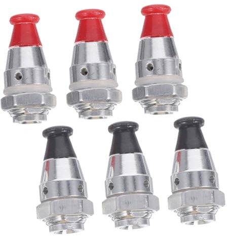 Gatuida 6pièces Soupape De Sécurité pour Autocuiseur Et Bouchon De Remplacement Ensemble pour Accessoires De Cuisson sous Pression