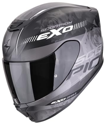 SCORPION EXO-391 AVA Matte Black-Silver L