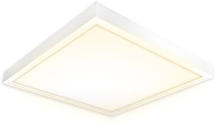 Xtend EcoLight LED Panel 60x60cm 4000K Neutralweiß 40W 3400lm flimmerfrei Montagerahmen Aufbaupanel LED Deckenleuchte Aufputz PLe2.2