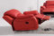 Mapo Möbel Leder Fernsehsofa Relax-Sessel Fernsehsessel mit Schlaffunktion 5129-1-8401