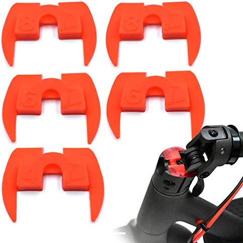 myBESTscooter - Set 6 pezzi di smorzatori di vibrazioni in gomma per monopattino elettrico Xiaomi M365 1S Essential Pro 2 Model 3