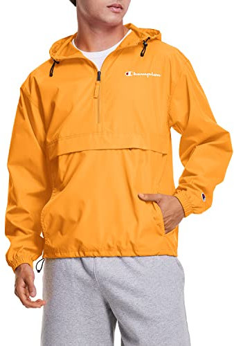 Champion Men's Packable Jacket, C Gold-549369, Large