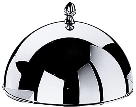 MEPRA AZD20024728 Cloche W/KNOB for UNDERPLATE CM.28, 18/10 Stainless Steel