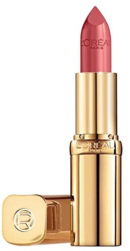 L'Oréal Paris Pflegender Lippenstift mit Satin Finish, Argan-Öl und Vitamin E, Color Riche Satin, Nr. 110 Made in Paris, 1 x 4,3 g