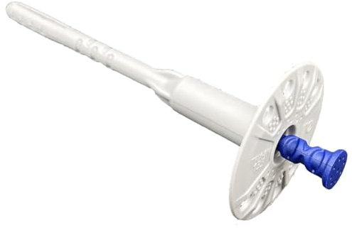 EINSIDE Tassello con chiodo in acciaio a battere per cappotto ETICS, Confezione 200 pezzi, 135 mm