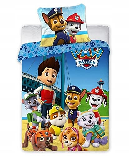 Paw Patrol Baby Kinder Bettwäsche Set in 100x135 cm